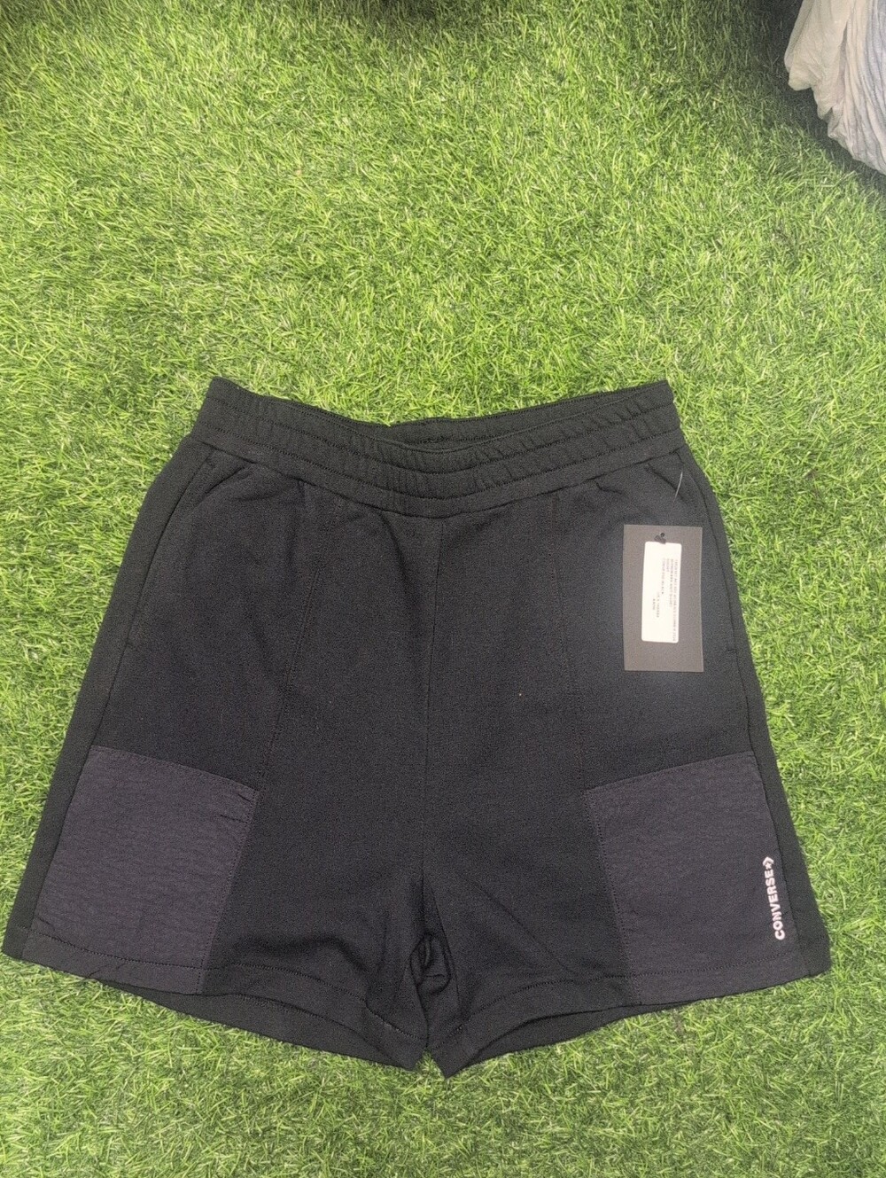 Converse Men’s Black Athletic Shorts Size Small NWT